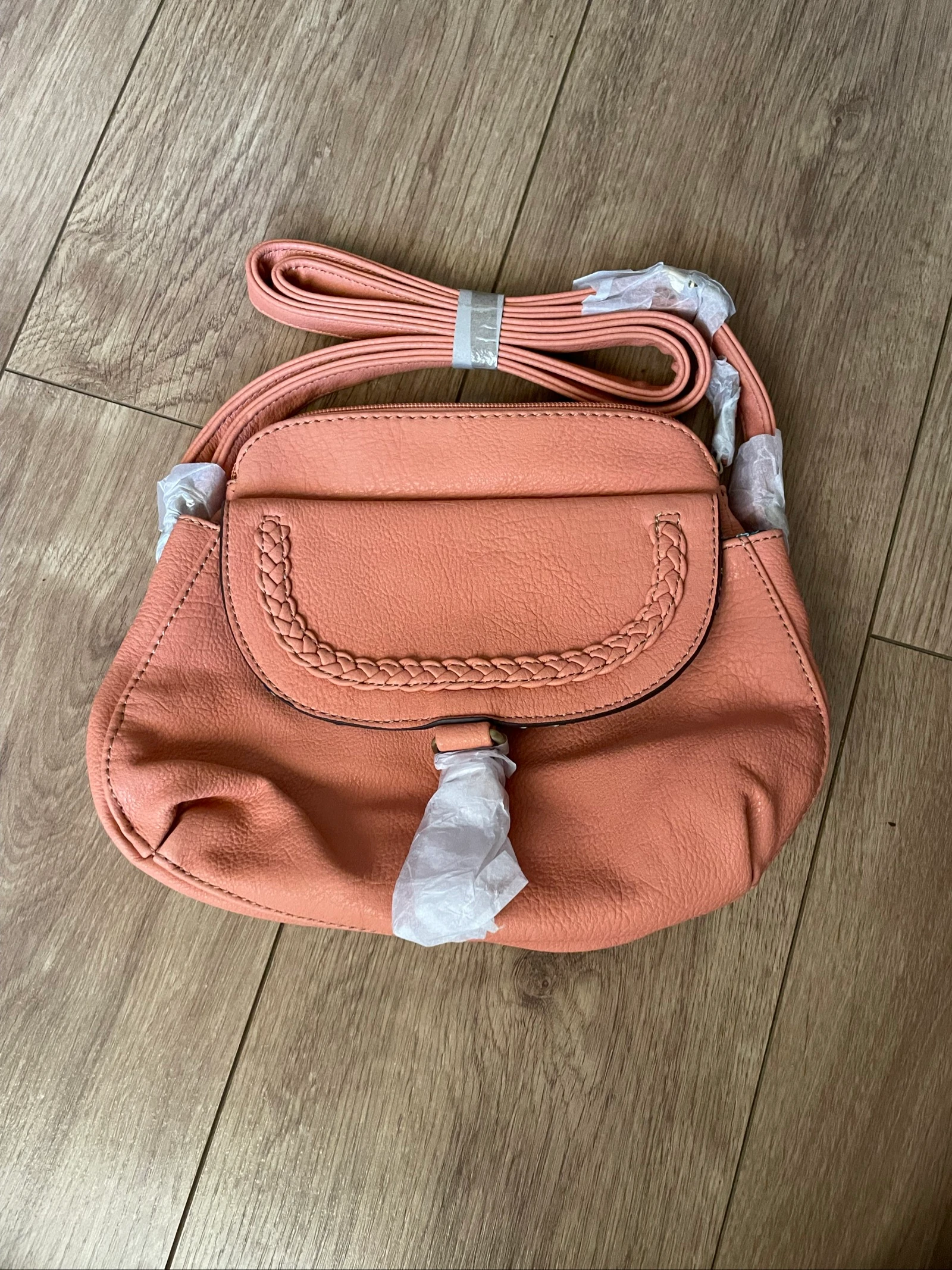Bolsa de ombro salmão – photo 4